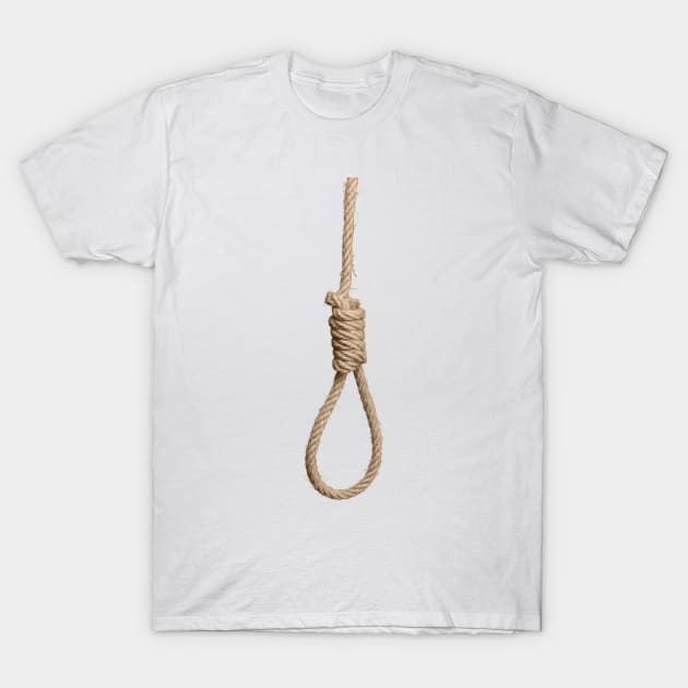 Hangmans Noose T-Shirt by Bluesman Design